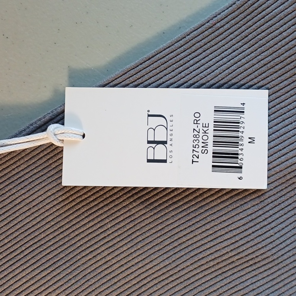 Zip Smoke Color Shirt BBJ LOS ANGELES Size M #eshopchicago - Picture 7 of 11